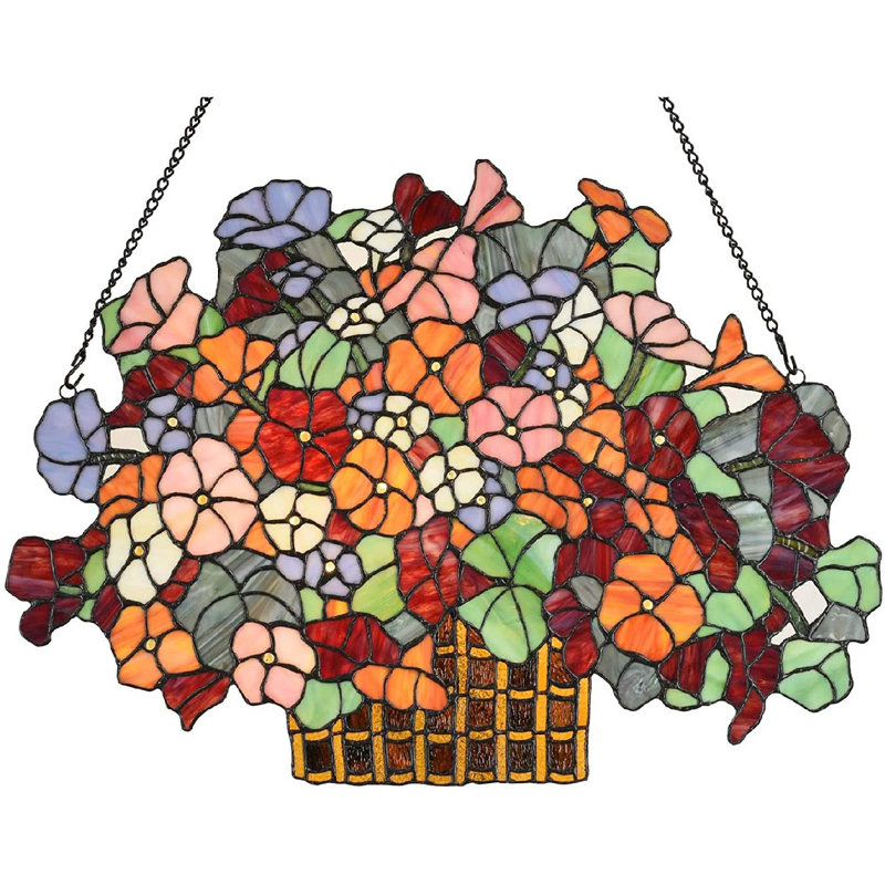 Eye Catching Stained Glass Wall Panels Home Wall Art Decor